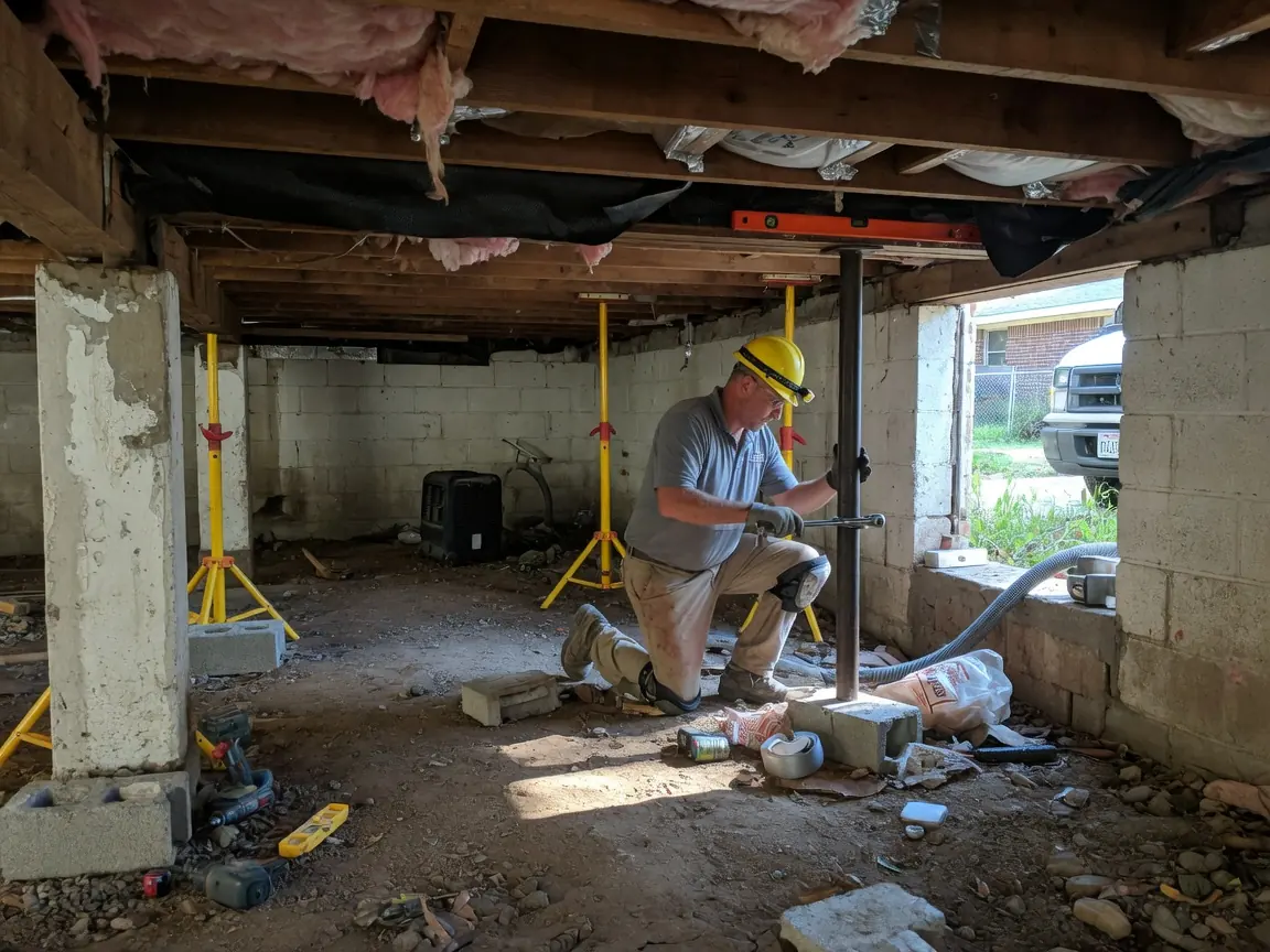 Tulsa crawl space repair