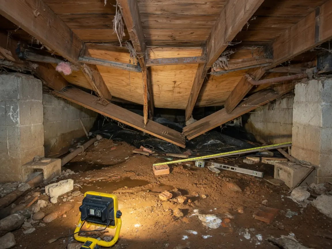 Sagging Floors in Your Tulsa Home: Causes, Fixes, and Repair Costs